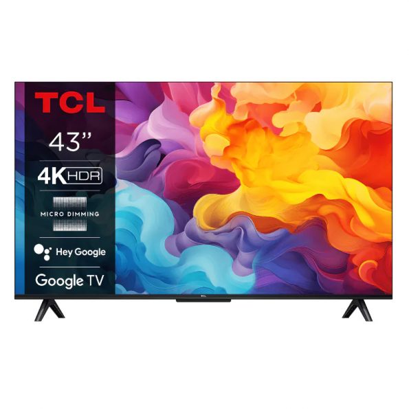 TCL V6B系列 43V6B 43吋 4K HDR Google 智能電視機 香港行貨 (2)