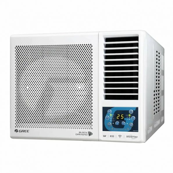 格力 GWF07DB 34匹 G-PANEL 雙黑鑽 WIFI智能 R32 變頻 窗口式冷氣機 香港行貨 (4)